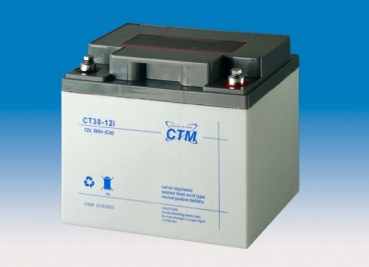 CT38-12  Pb 12V-38Ah VdS