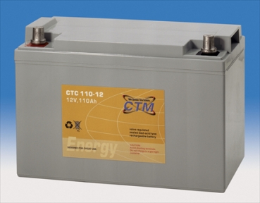 CTC110-12EV Pb-Gel 12V-110Ah