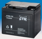 CT80-12  Pb 12V-80Ah M6 Gewindebuchse